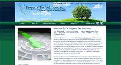 Desktop Screenshot of capropertytaxsolutions.com